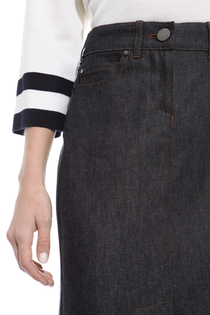 Gonna cinque tasche in denim Fashion Market Gonna cinque tasche in denim Fashion Market
