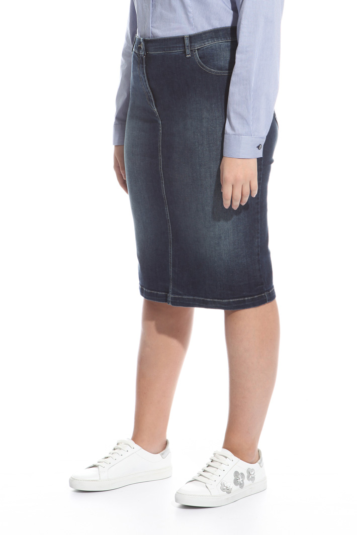 Gonna aderente in denim Fashion Market Gonna aderente in denim Fashion Market