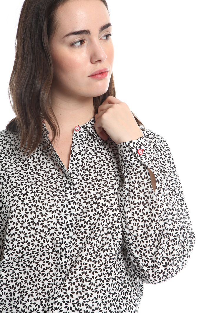 Camicia in mussola di cotone Fashion Market Camicia in mussola di cotone Fashion Market