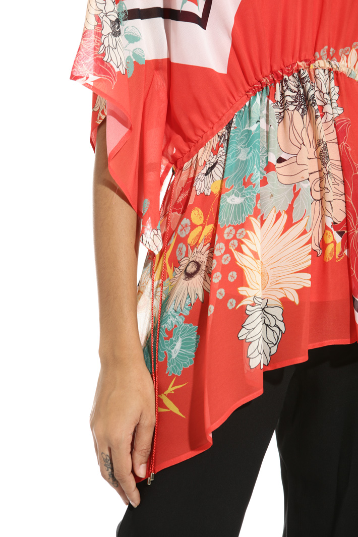 Blusa con coulisse in vita Fashion Market Blusa con coulisse in vita Fashion Market