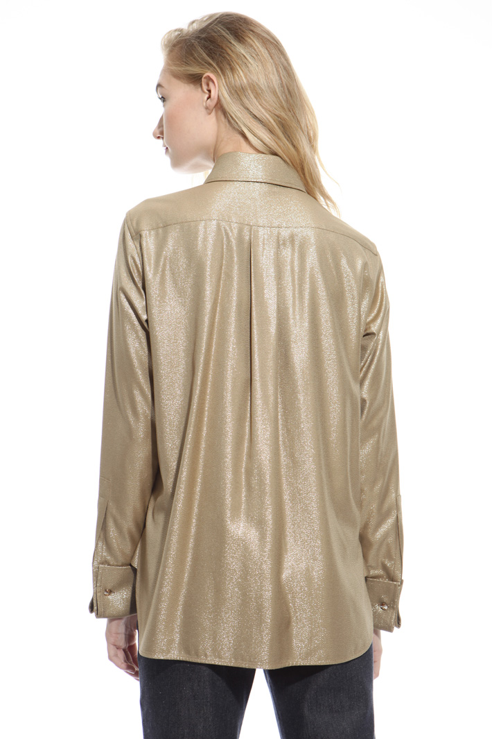 Camicia tessuto metallizzato Fashion Market Camicia tessuto metallizzato Fashion Market
