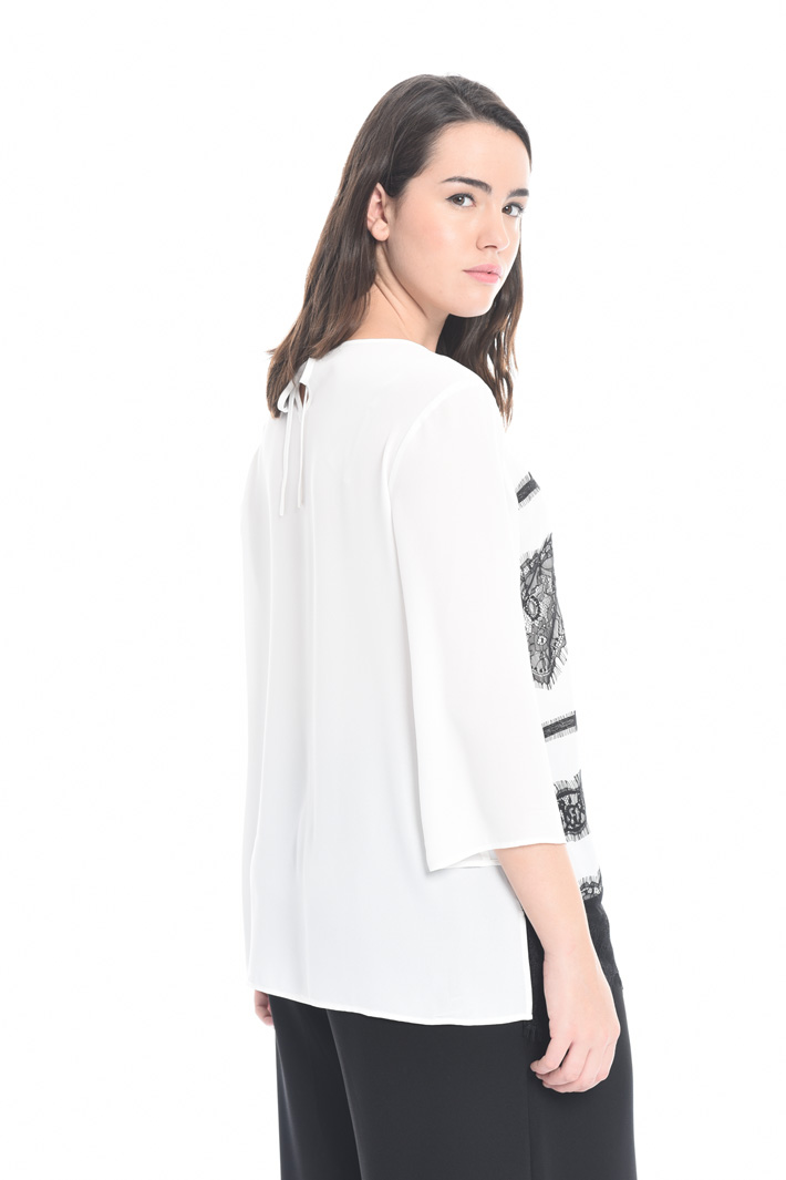 Blusa in tessuto fluido Fashion Market Blusa in tessuto fluido Fashion Market