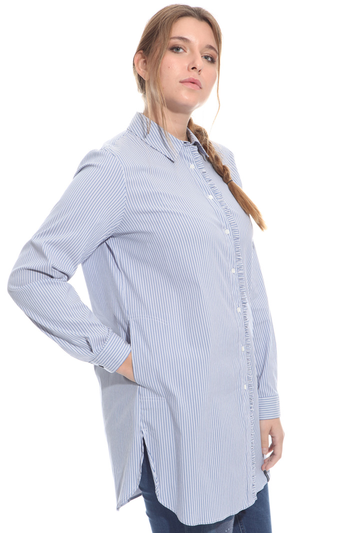 Camicia con inserto ruches Fashion Market Camicia con inserto ruches Fashion Market