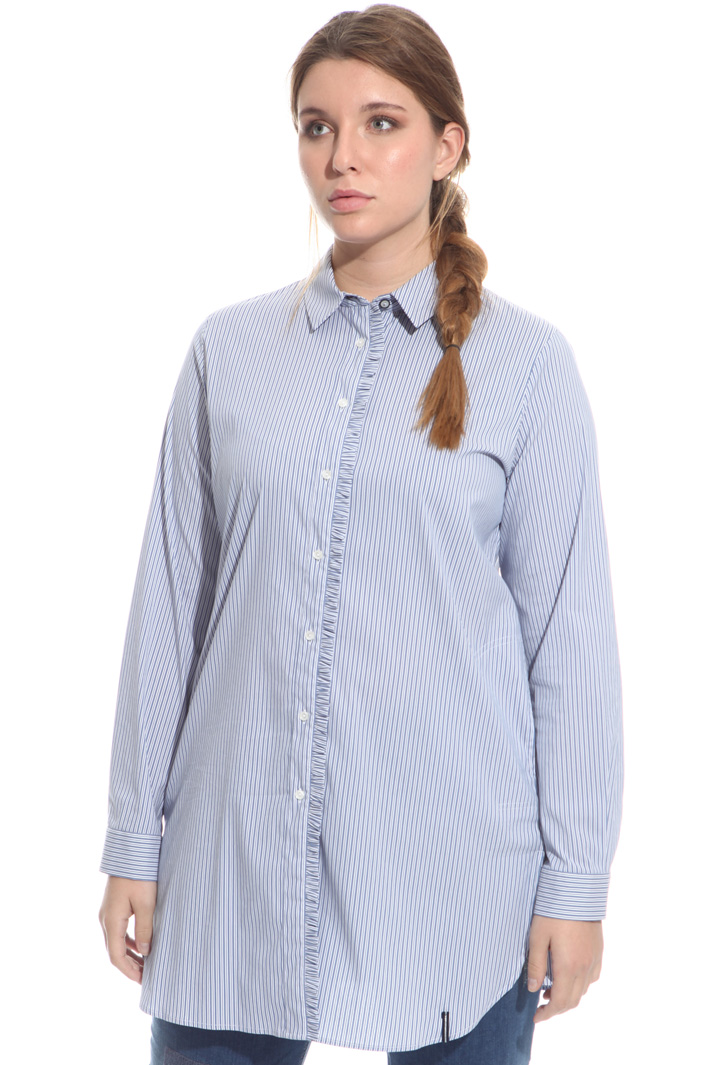Camicia con inserto ruches Fashion Market Camicia con inserto ruches Fashion Market