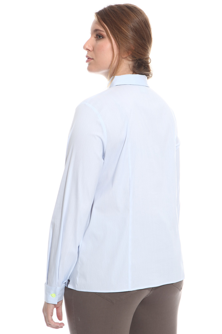 Camicia in cotone tinto filo Fashion Market Camicia in cotone tinto filo Fashion Market