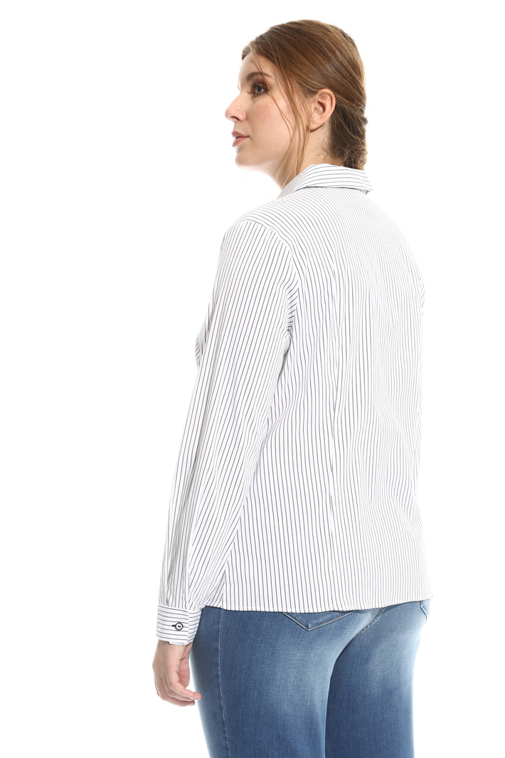 Camicia in cotone tinto filo Fashion Market Camicia in cotone tinto filo Fashion Market