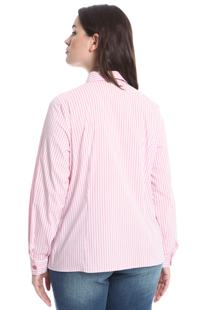 Camicia in cotone tinto filo Fashion Market Camicia in cotone tinto filo Fashion Market