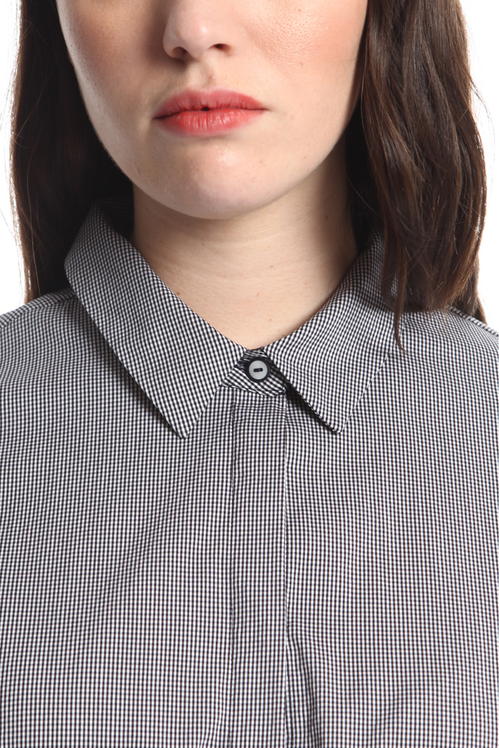 Camicia in cotone tinto filo Fashion Market Camicia in cotone tinto filo Fashion Market