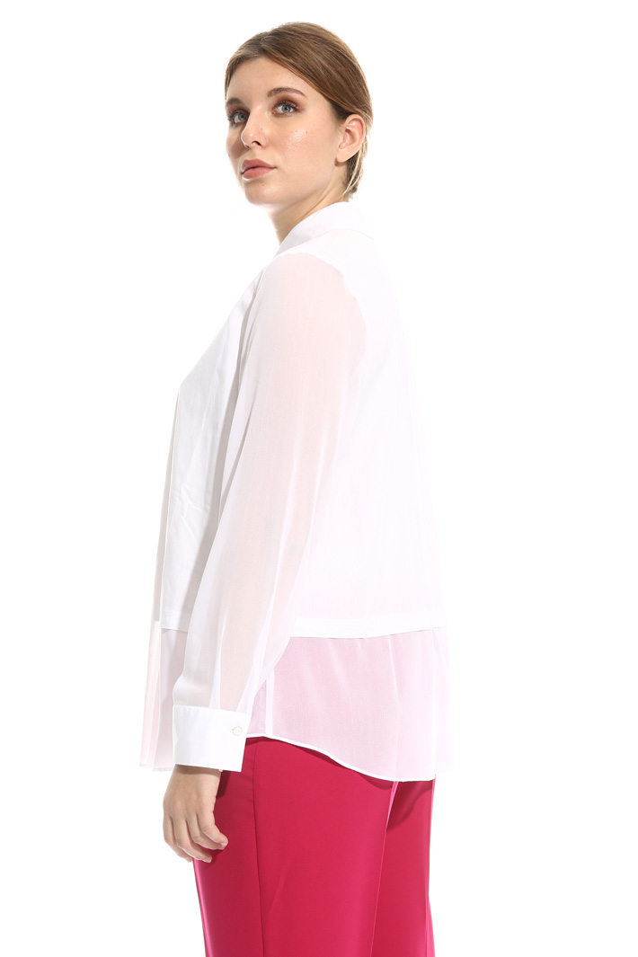 Camicia in cotone e gerogette Fashion Market Camicia in cotone e gerogette Fashion Market