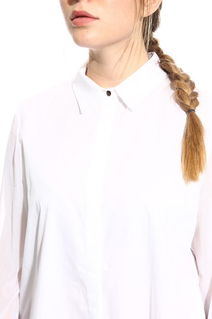 Camicia in cotone e gerogette Fashion Market Camicia in cotone e gerogette Fashion Market