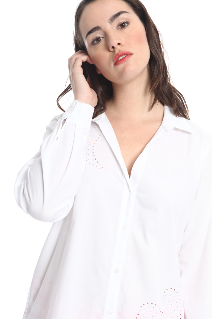 Camicia con motivo traforato Fashion Market Camicia con motivo traforato Fashion Market