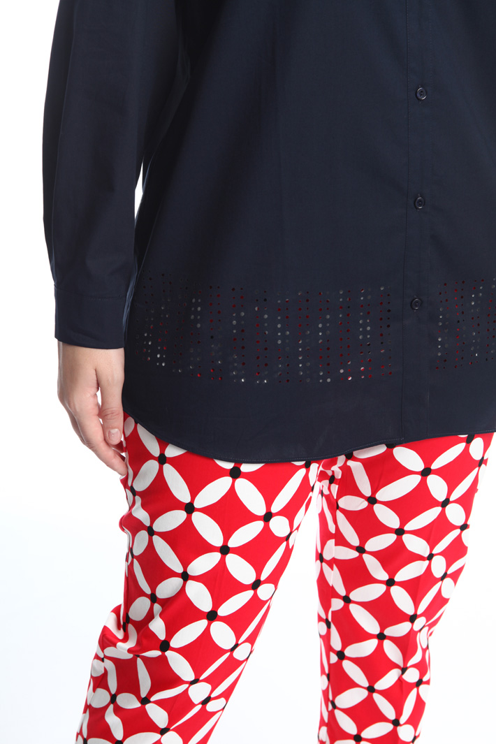 Camicia con motivo traforato Fashion Market Camicia con motivo traforato Fashion Market