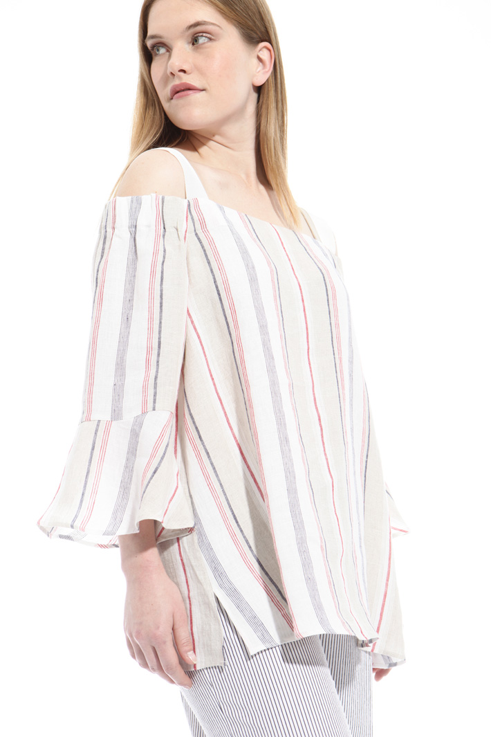 Top con spalline in gros grain Fashion Market Top con spalline in gros grain Fashion Market