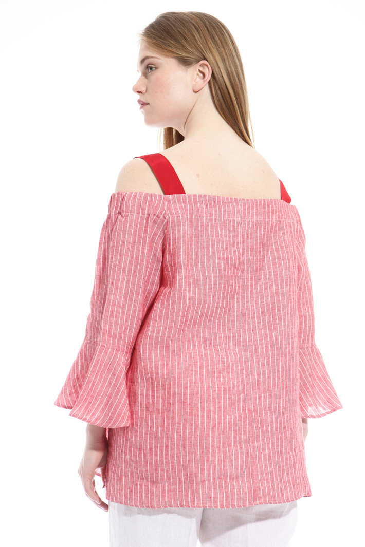 Top con spalline in gros grain Fashion Market Top con spalline in gros grain Fashion Market