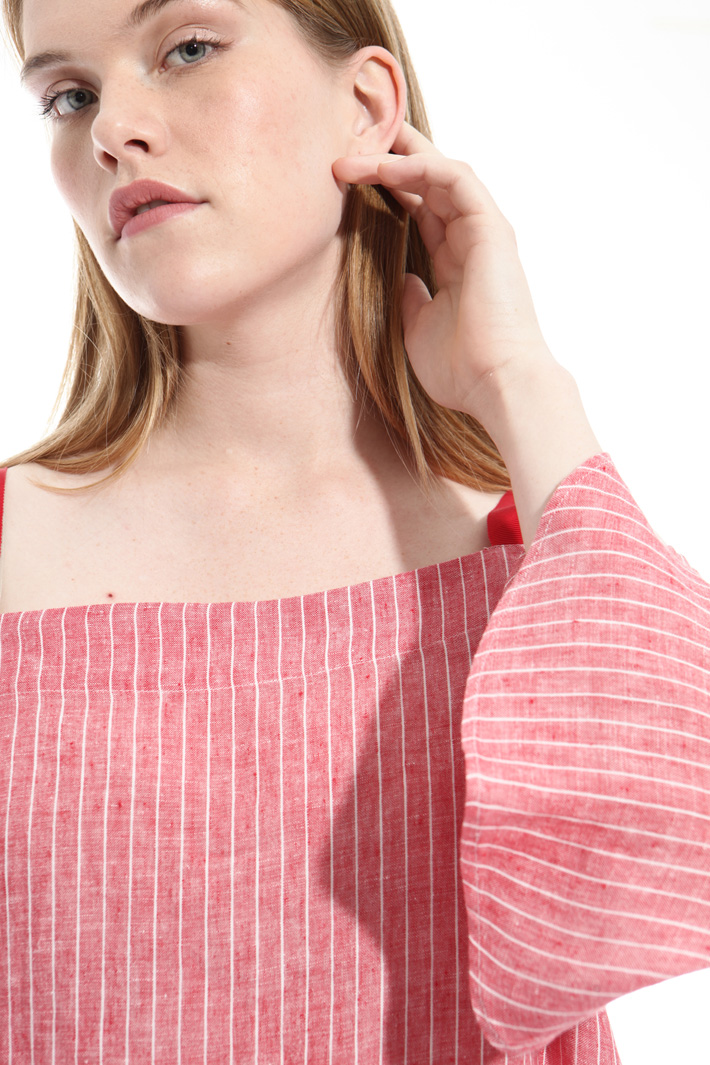 Top con spalline in gros grain Fashion Market Top con spalline in gros grain Fashion Market