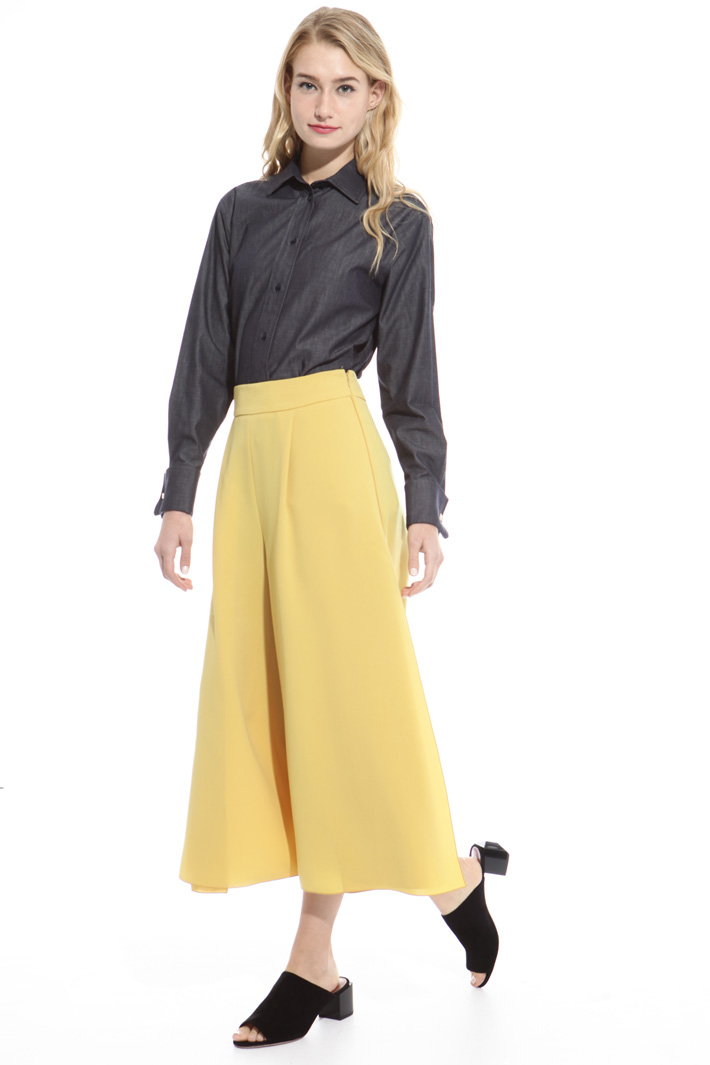 Gonna pantalone in triacetato Fashion Market Gonna pantalone in triacetato Fashion Market
