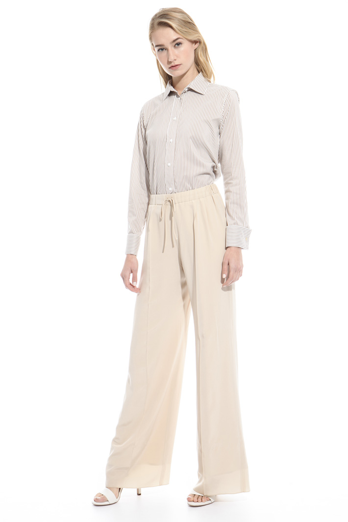 Pantalone fluido in pura seta Fashion Market Pantalone fluido in pura seta Fashion Market