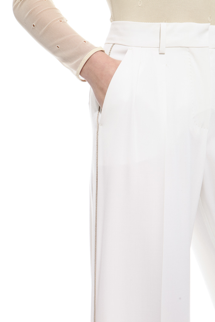 Pantalone dritto in lana Fashion Market Pantalone dritto in lana Fashion Market