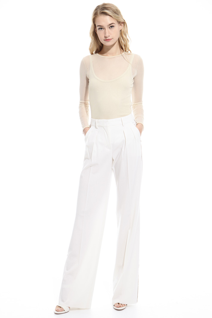 Pantalone dritto in lana Fashion Market Pantalone dritto in lana Fashion Market