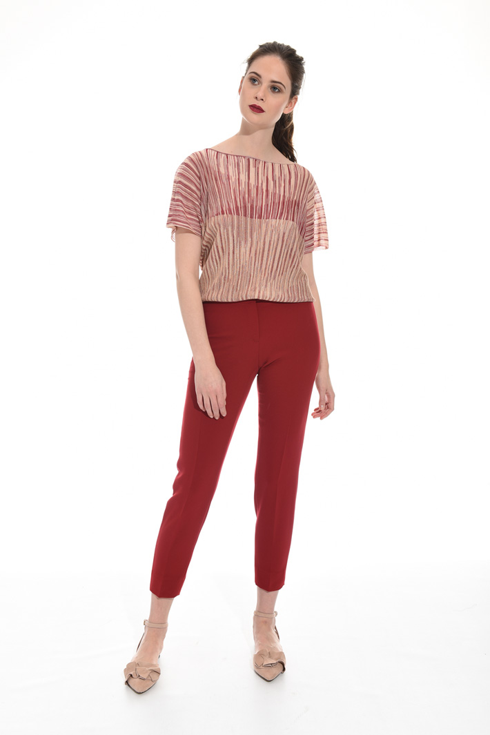 Pantalone in cady stretch Fashion Market Pantalone in cady stretch Fashion Market