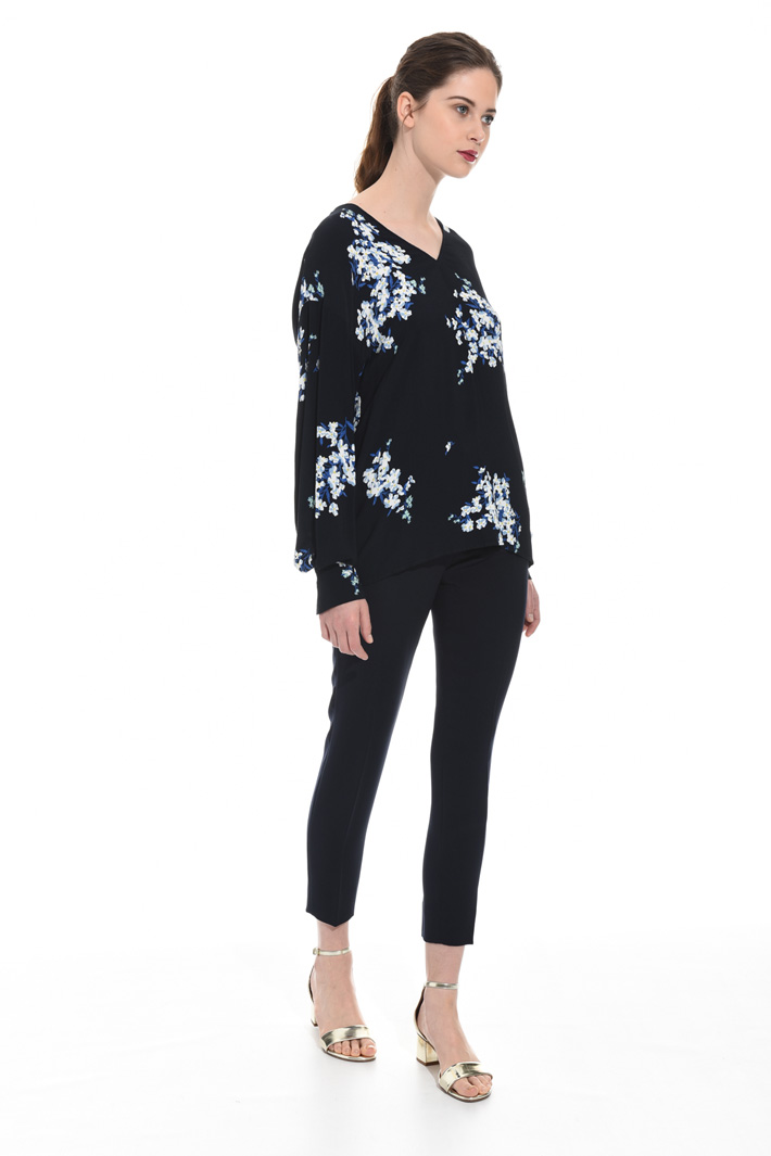 Pantalone in cady stretch Fashion Market Pantalone in cady stretch Fashion Market