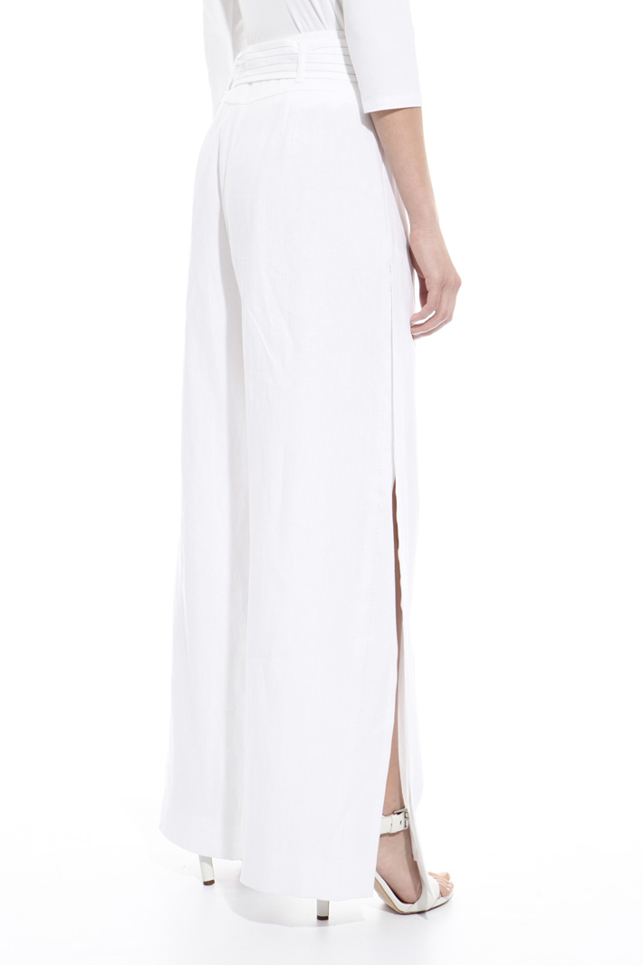 Pantalone ampio con spacchi Fashion Market Pantalone ampio con spacchi Fashion Market