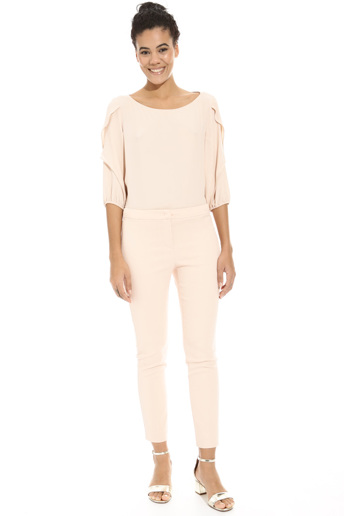 Pantalone aderente in faille Fashion Market Pantalone aderente in faille Fashion Market
