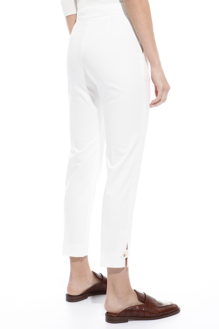 Pantalone in raso di cotone Fashion Market Pantalone in raso di cotone Fashion Market