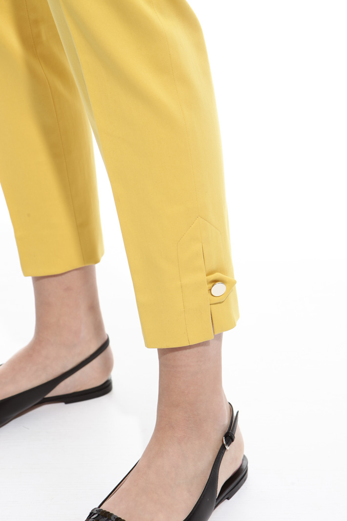 Pantalone in raso di cotone Fashion Market Pantalone in raso di cotone Fashion Market