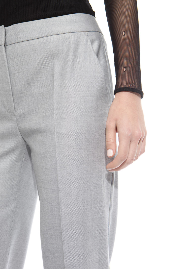Pantalone in lana misto seta Fashion Market Pantalone in lana misto seta Fashion Market