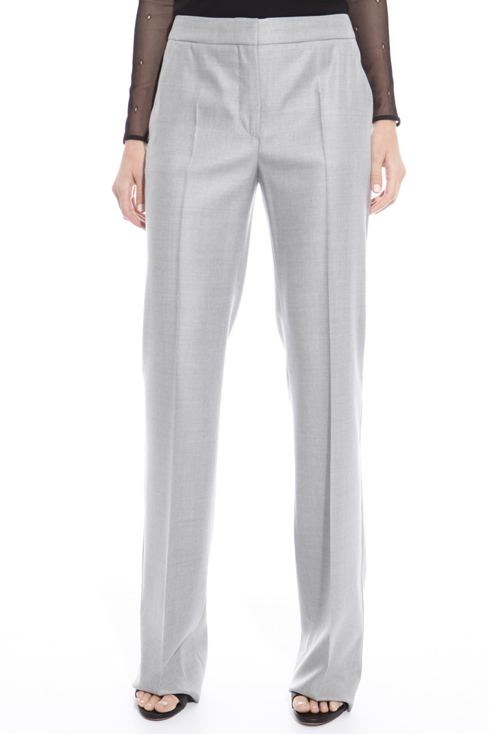 Pantalone in lana misto seta Fashion Market Pantalone in lana misto seta Fashion Market