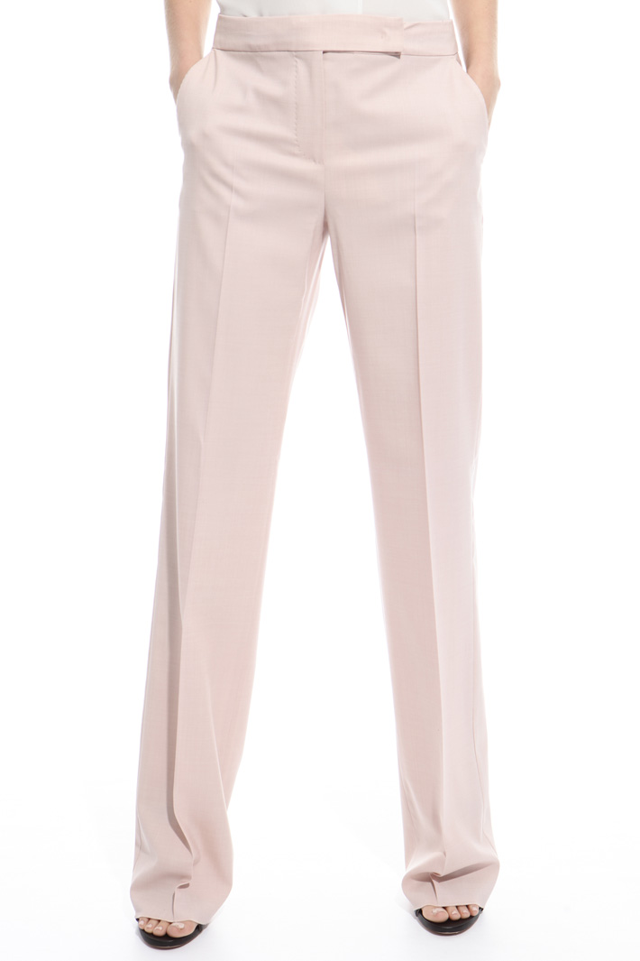 Pantalone in lana misto seta Fashion Market Pantalone in lana misto seta Fashion Market