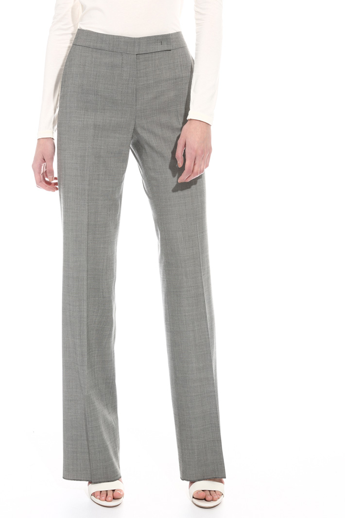 Pantalone in lana misto seta Fashion Market Pantalone in lana misto seta Fashion Market