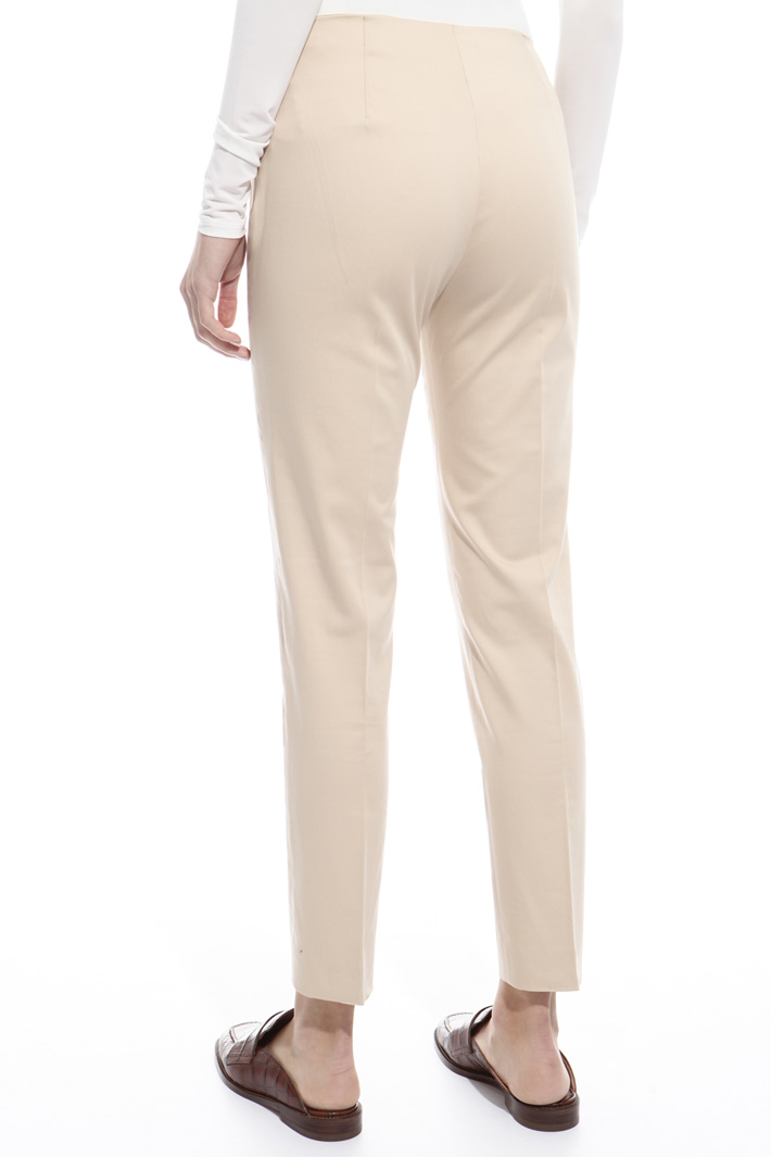 Pantalone in raso di cotone Fashion Market Pantalone in raso di cotone Fashion Market