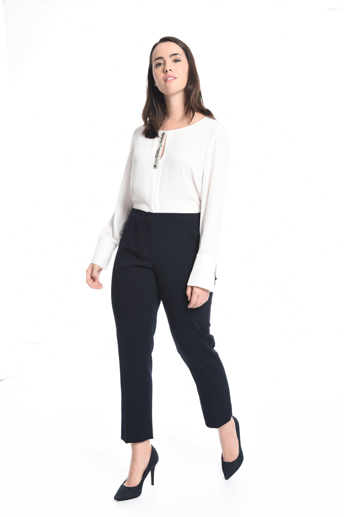 Pantalone in tessuto fluido Fashion Market Pantalone in tessuto fluido Fashion Market