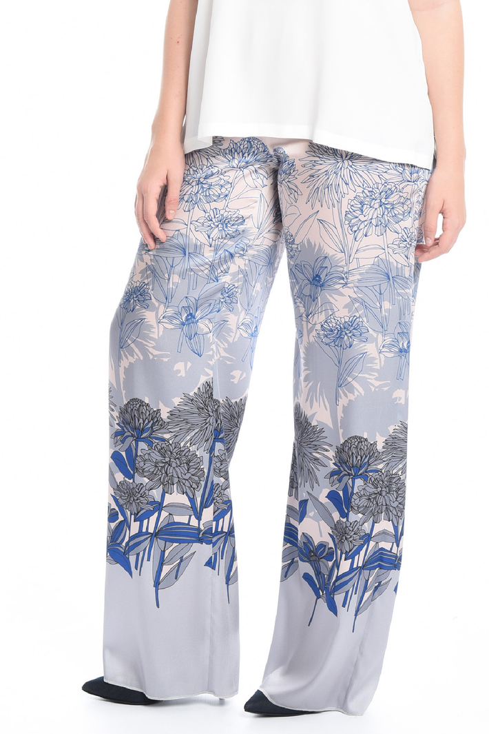 Pantalone palazzo in twill Fashion Market Pantalone palazzo in twill Fashion Market