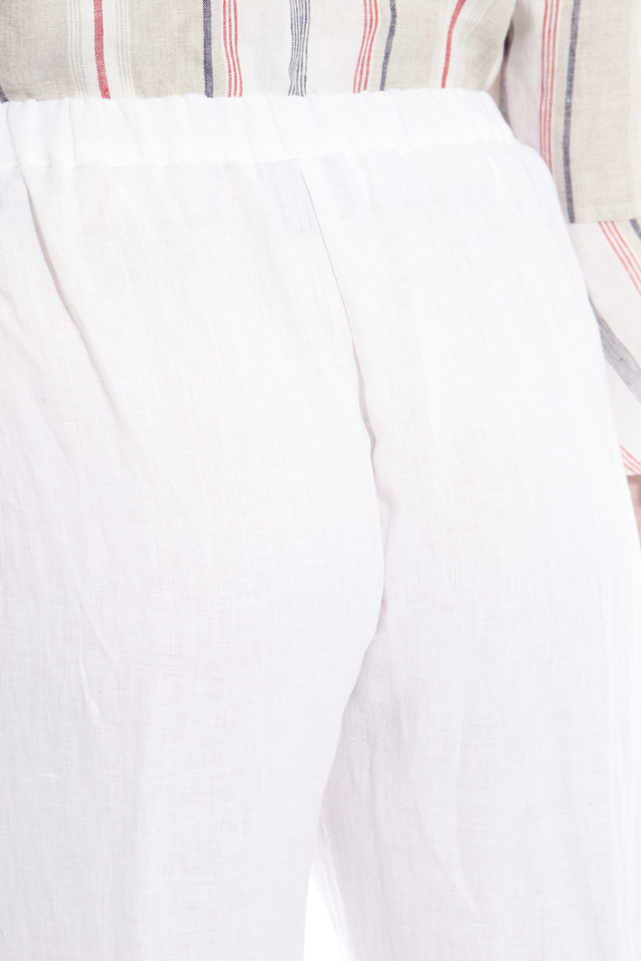 Pantalone in puro lino Fashion Market Pantalone in puro lino Fashion Market
