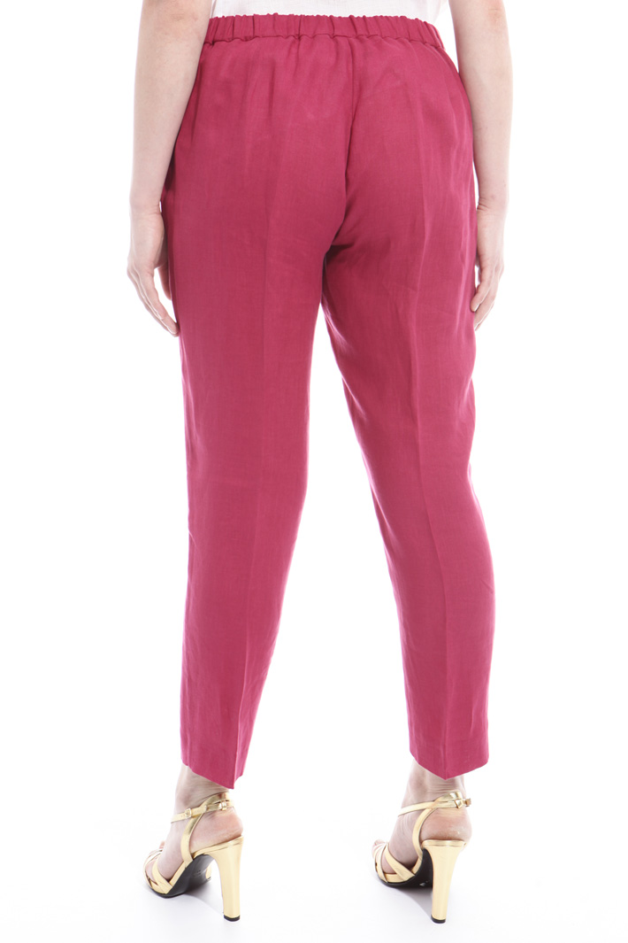 Pantaloni in puro lino Fashion Market Pantaloni in puro lino Fashion Market