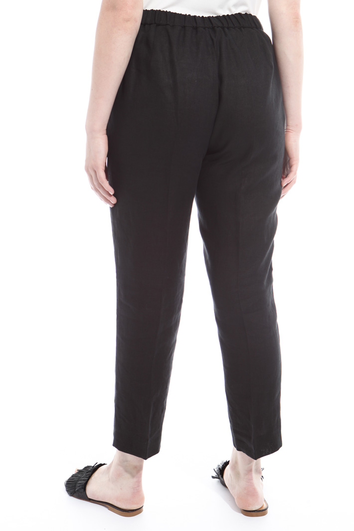 Pantaloni in puro lino Fashion Market Pantaloni in puro lino Fashion Market