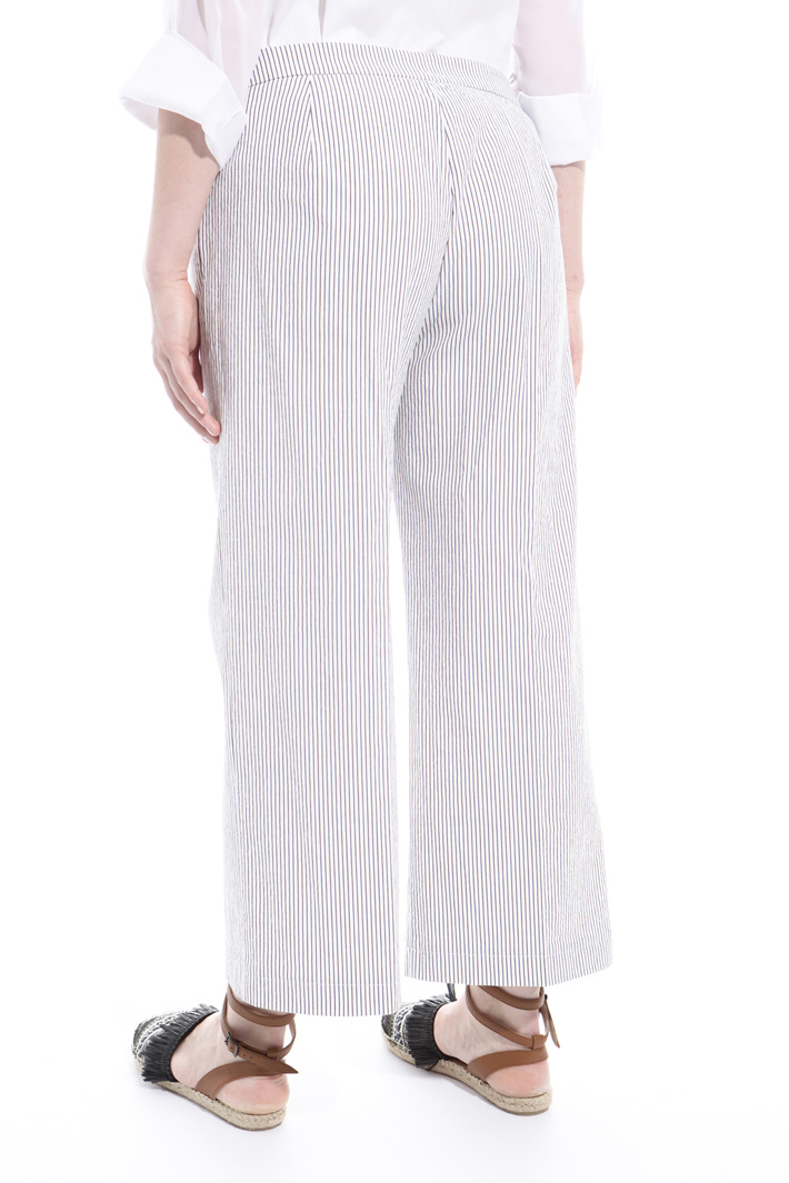 Pantaloni in tessuto goffrato Fashion Market Pantaloni in tessuto goffrato Fashion Market