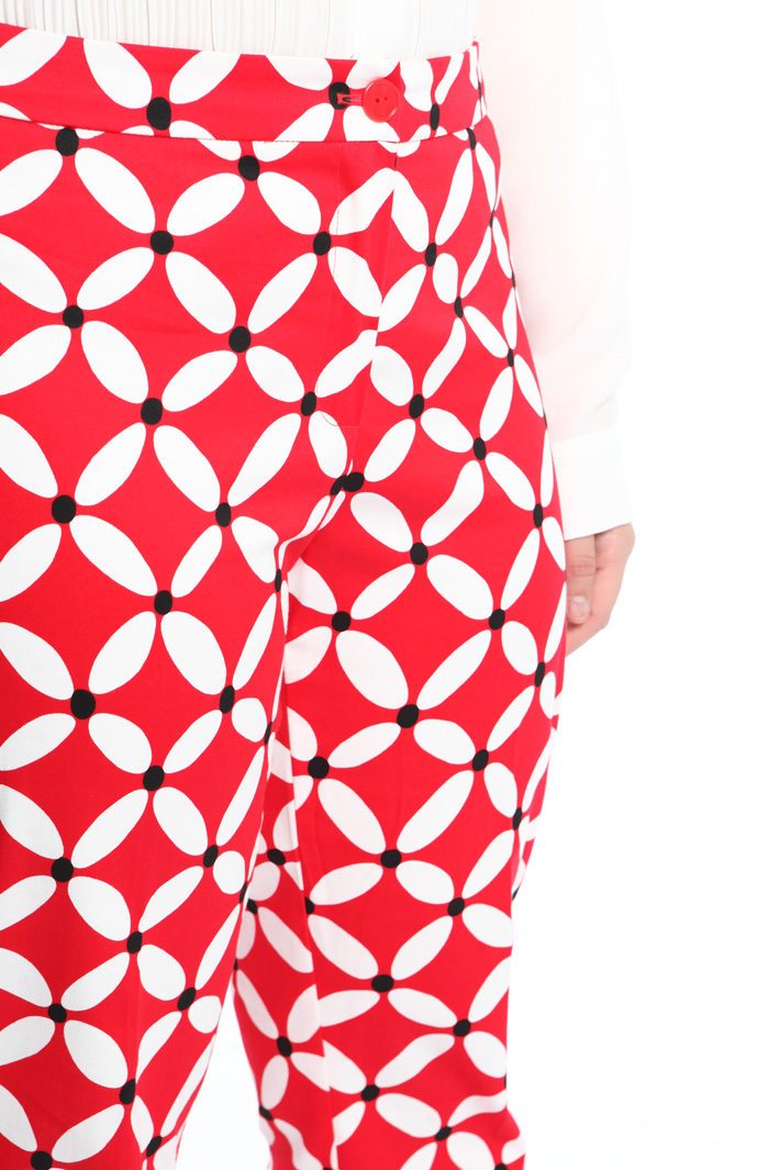 Pantalone in raso di cotone Fashion Market Pantalone in raso di cotone Fashion Market