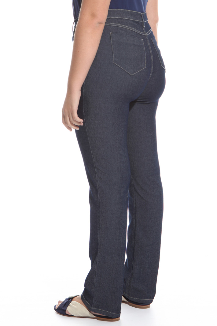Jeans con cuciture a contrasto Fashion Market Jeans con cuciture a contrasto Fashion Market