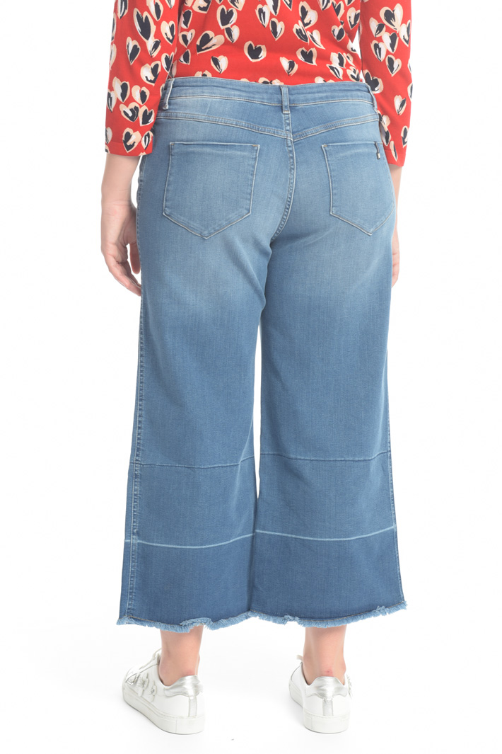 Jeans cropped in denim Fashion Market Jeans cropped in denim Fashion Market