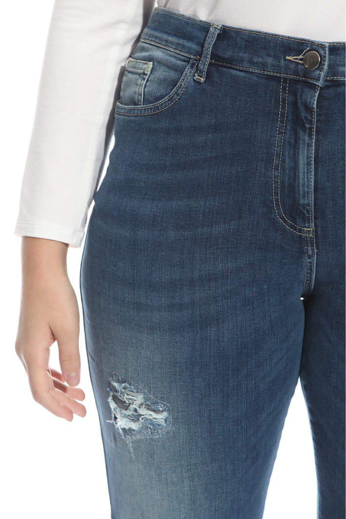 Jeans con fondo sfrangiato Fashion Market Jeans con fondo sfrangiato Fashion Market
