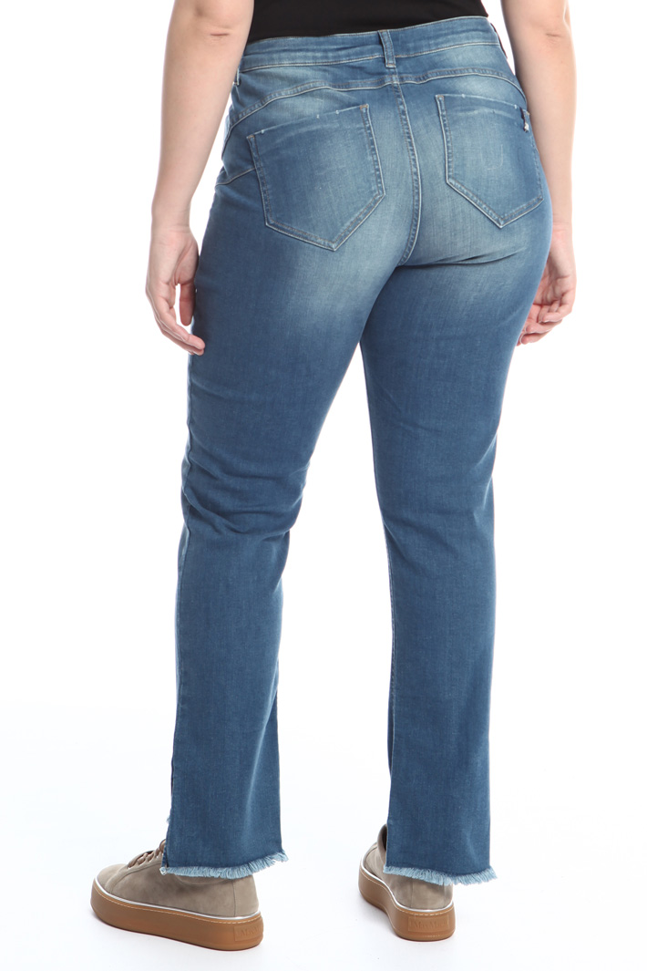 Jeans con fondo asimmettrico Fashion Market Jeans con fondo asimmettrico Fashion Market