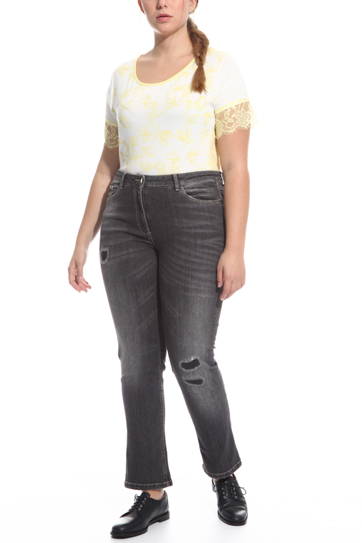 Jeans aderente in denim Fashion Market Jeans aderente in denim Fashion Market