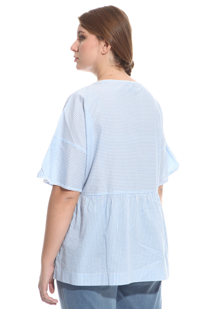 Blusa in voile di cotone Fashion Market Blusa in voile di cotone Fashion Market