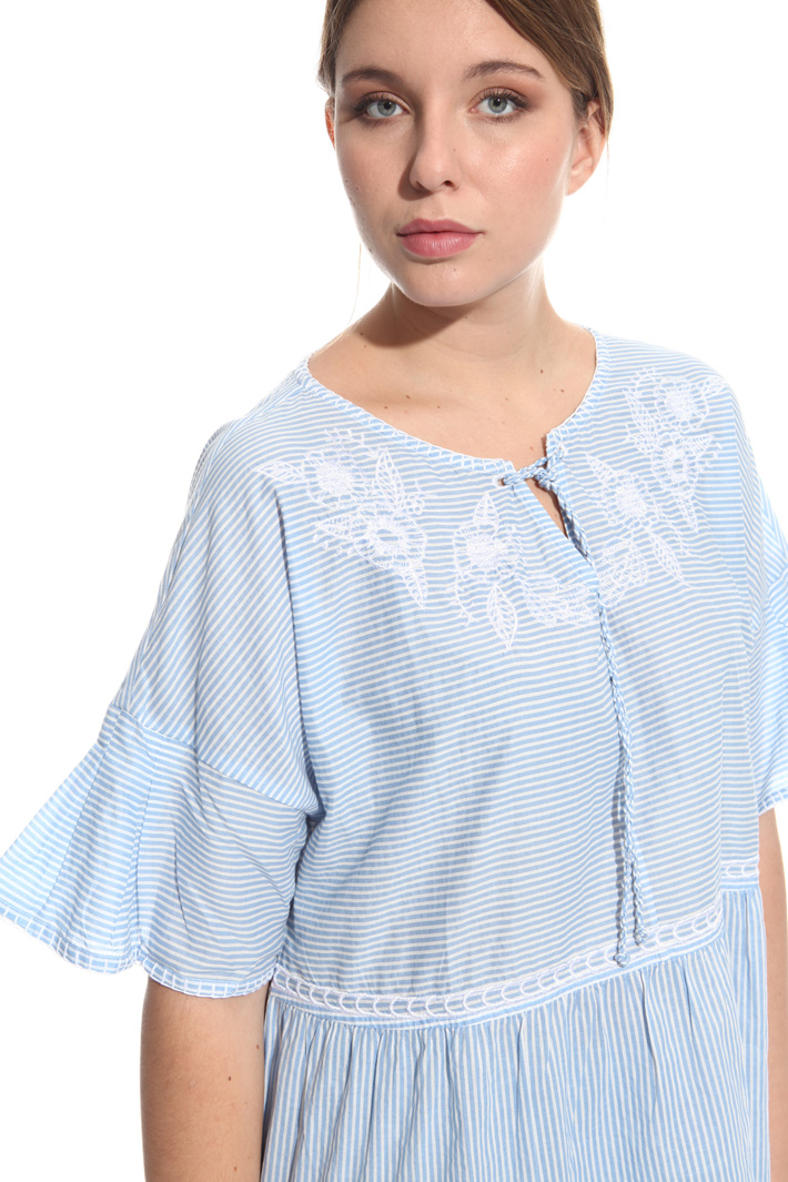 Blusa in voile di cotone Fashion Market Blusa in voile di cotone Fashion Market