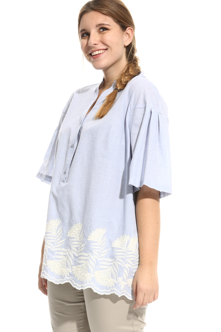Casacca in cotone ricamato Fashion Market Casacca in cotone ricamato Fashion Market