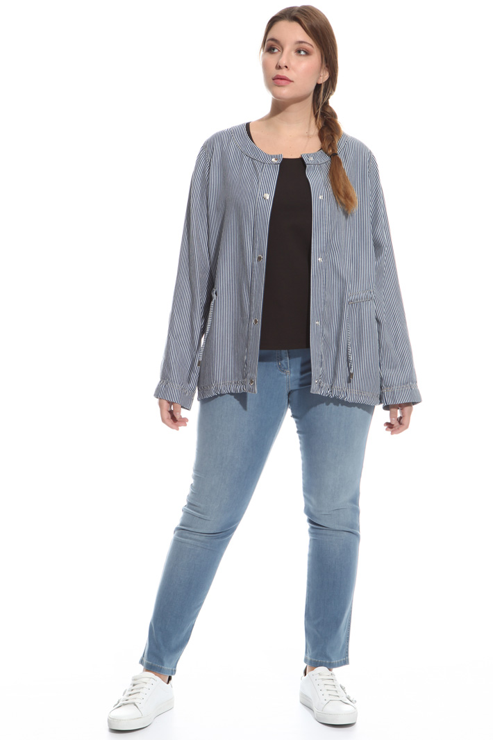 Casacca effetto denim Fashion Market Casacca effetto denim Fashion Market